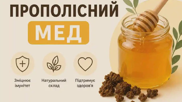 Прополісний мед