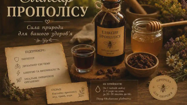 Еліксир прополісу
