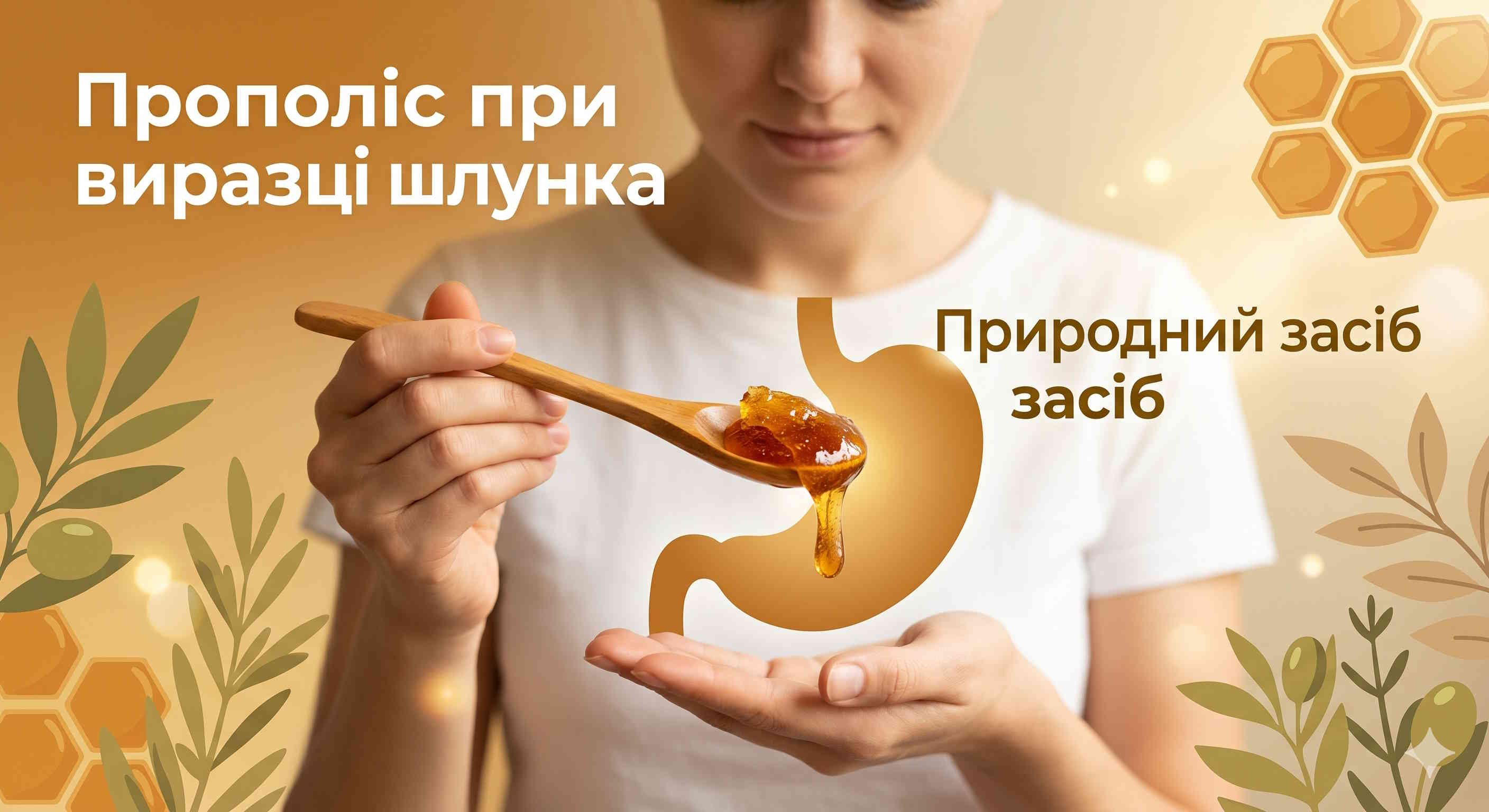 Прополіс при виразці шлунка