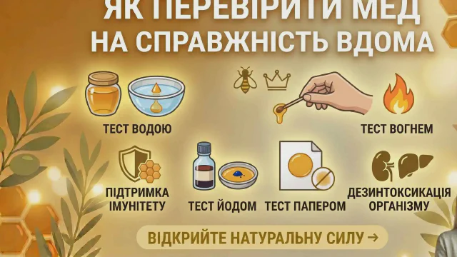 Як перевірити мед на справжність вдома: 5 простих способів