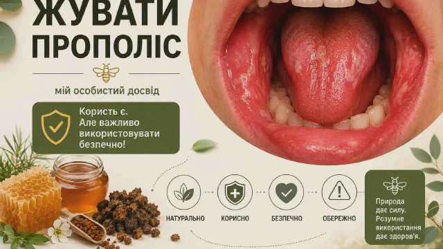 🐝 Скільки можна жувати прополіс: помилка, яку я зробив на початку своєї пасічницької практики
